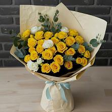 Букет цветов из:  Розы в Губкине