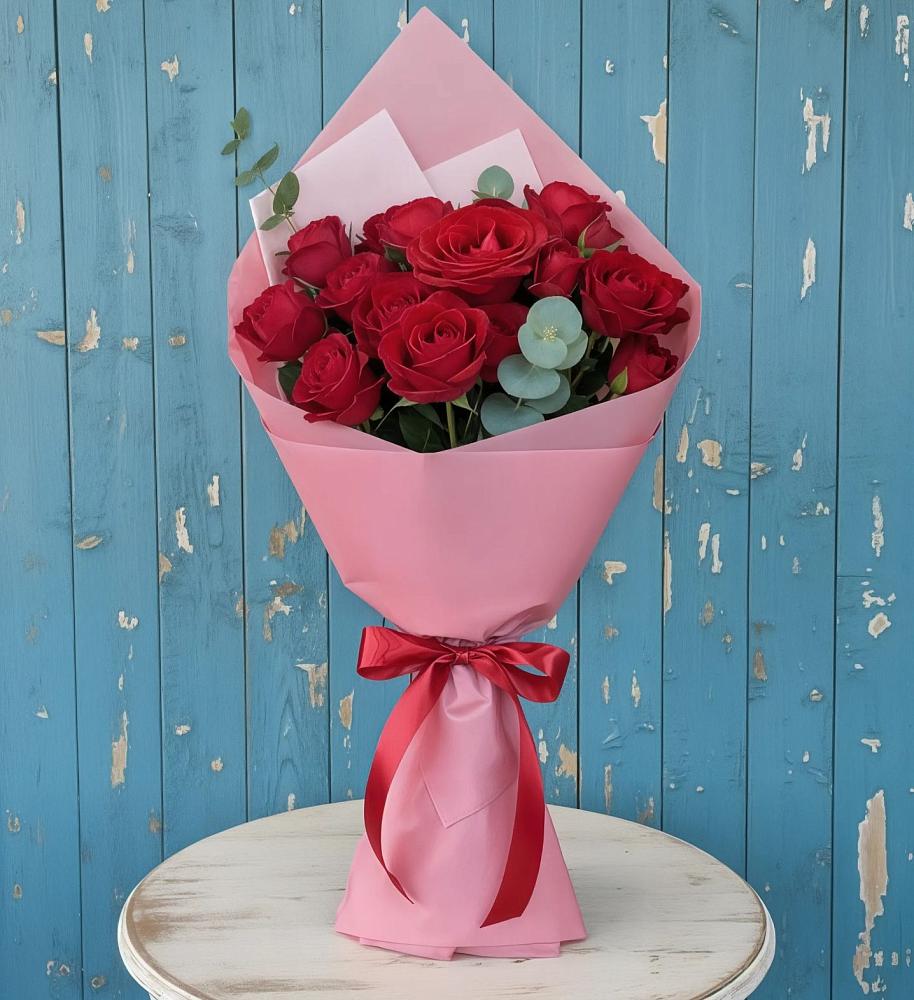 Букет цветов из: Розы в Губкине