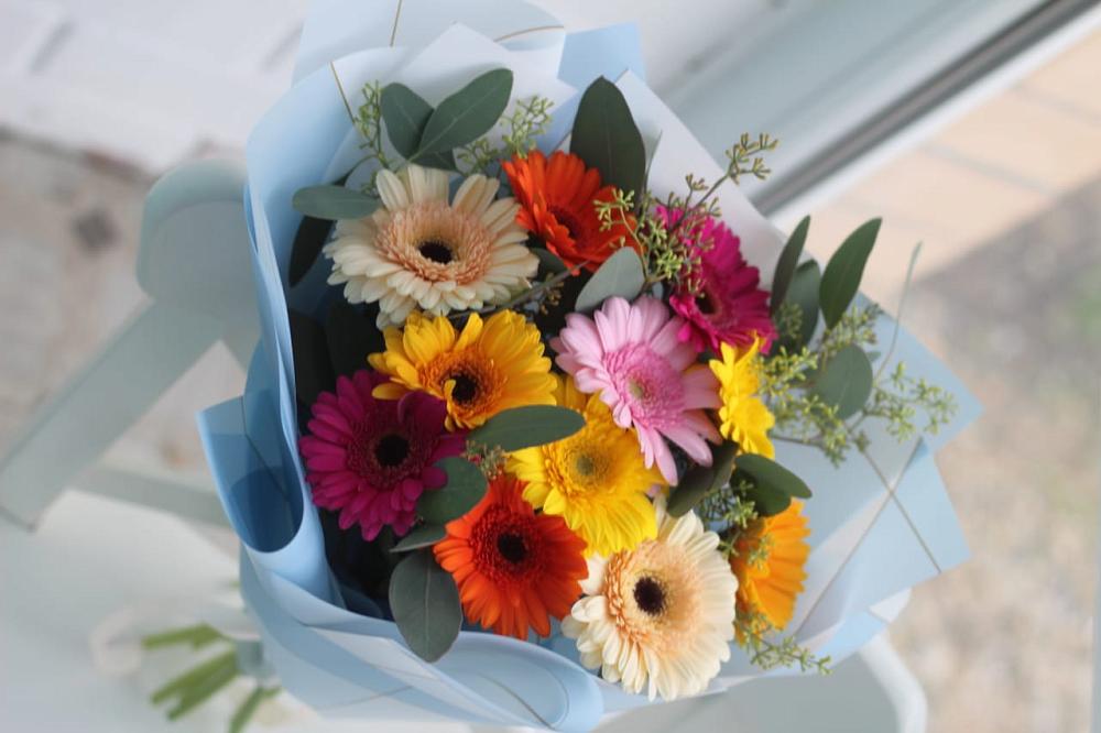 Букет цветов из: Герберы в Губкине