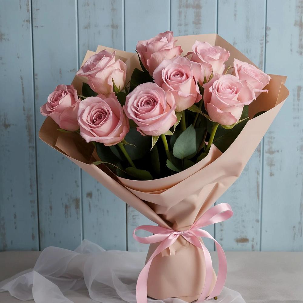 Букет цветов из: Розы в Губкине