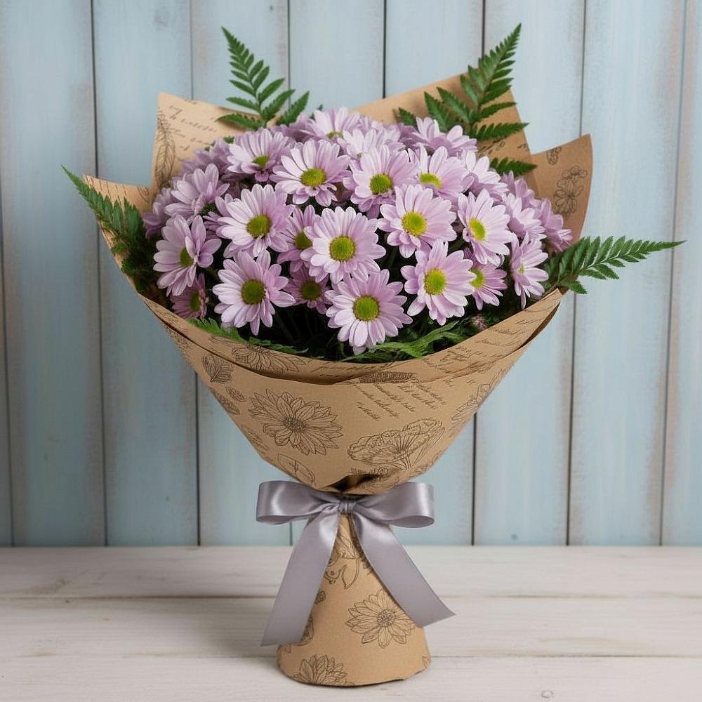 Букет цветов из: Хризантемы в Губкине