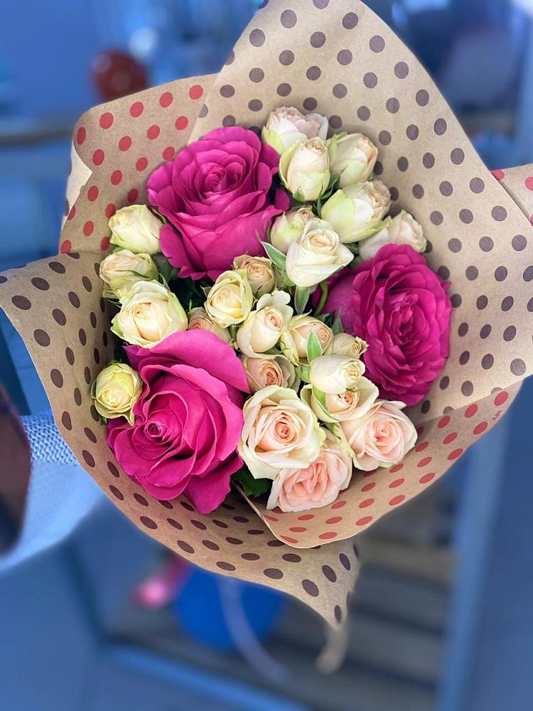 Букет цветов из: Розы в Губкине