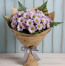 Букет цветов из:  Хризантемы в Губкине