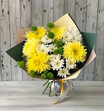 Букет цветов из:  Хризантемы в Губкине