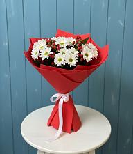 Букет цветов из:  Хризантемы #REPLACE_PRED# Губкине