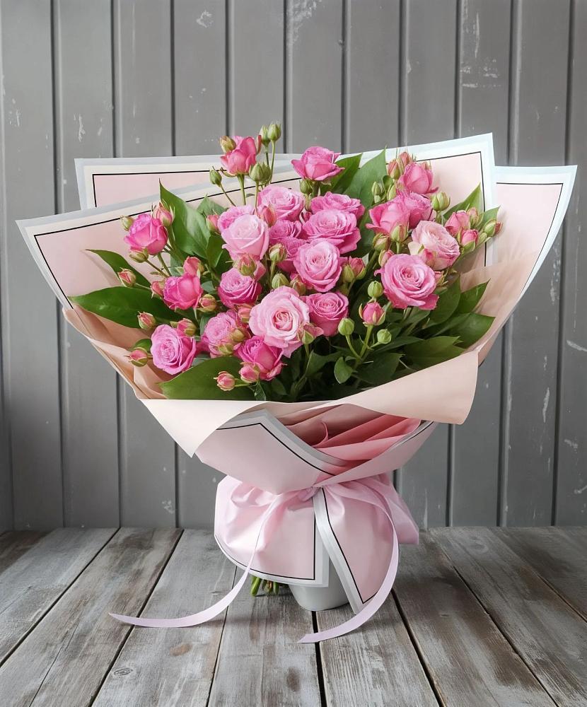 Букет Розовый кустик в Губкине