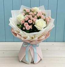 Букет цветов из:  Розы в Губкине