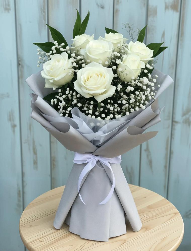 Букет цветов из: Розы в Губкине