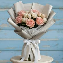 Букет цветов из:  Розы в Губкине