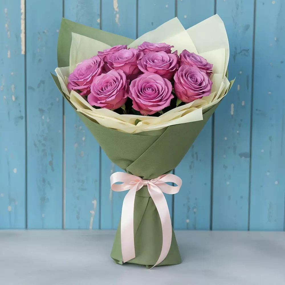 Букет Розы Фёрст Леди в Губкине