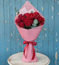 Букет цветов из:  Розы в Губкине