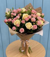 Букет цветов из:  Розы в Губкине