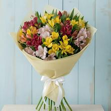Букет цветов из:  Альстромерии в Губкине