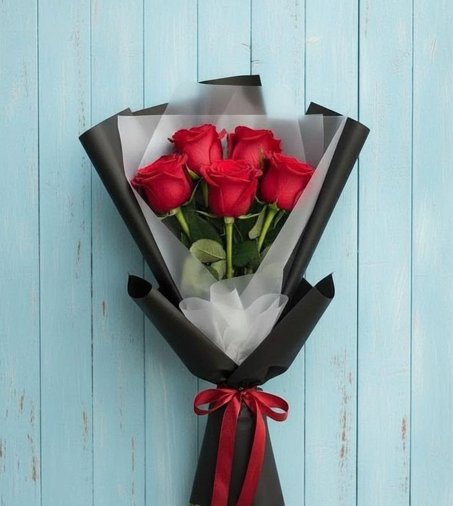 Букет цветов из: Розы в Губкине