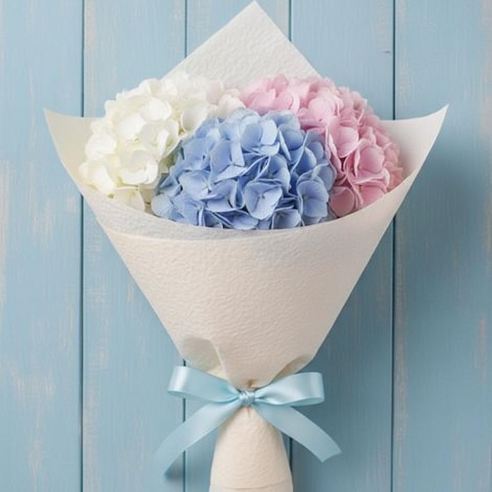 Букет цветов из: Гортензия в Губкине