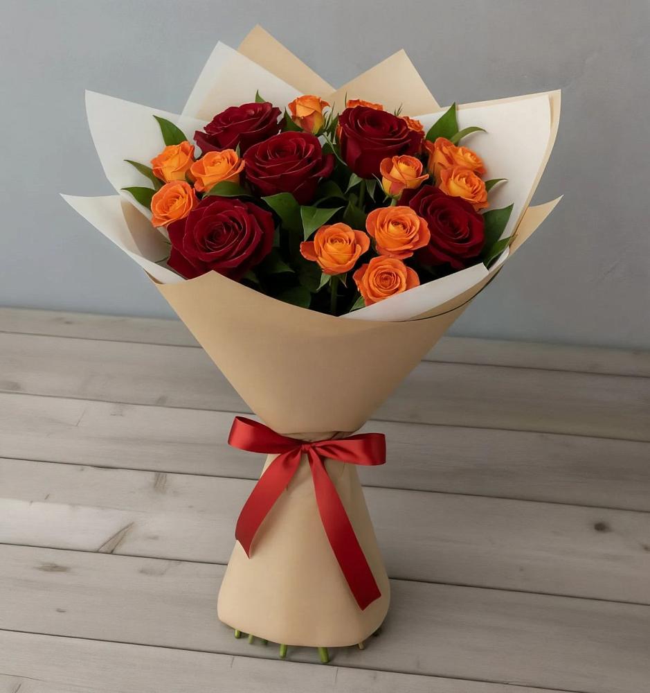 Букет Любовь и восторг в Губкине